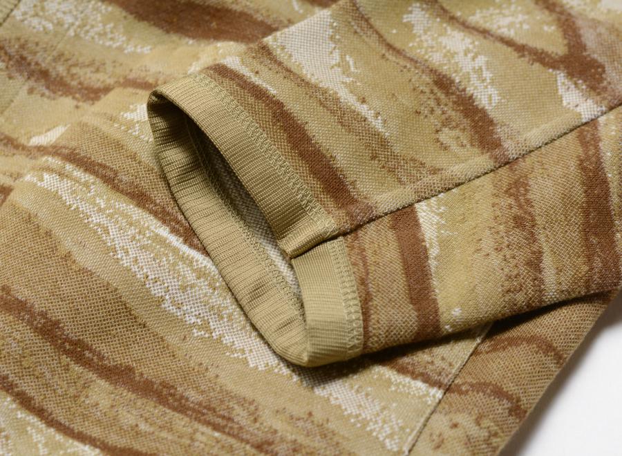 Homecore Amari Time Layers Jacquard Fleece Jacket Multi / Brown 1-206-103 - Homecore