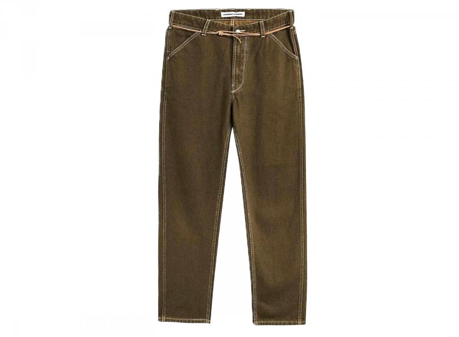 Homecore Jabali Apache Denim Carrot Pants Khaki 1-206-205 - Homecore