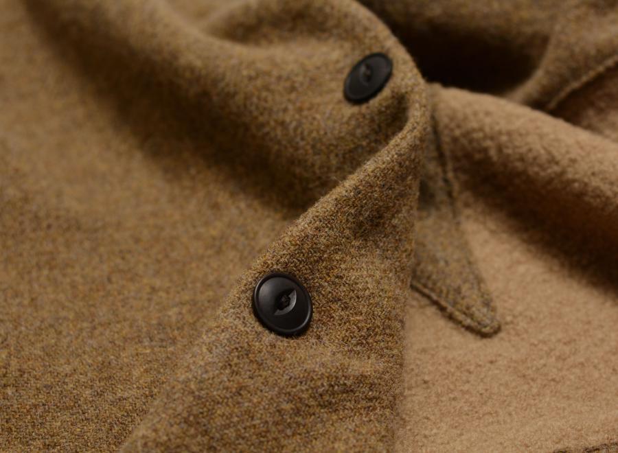 Homecore Jr Fluff Reversible Teddy Wool Hazelnut 1-206-106 - Homecore