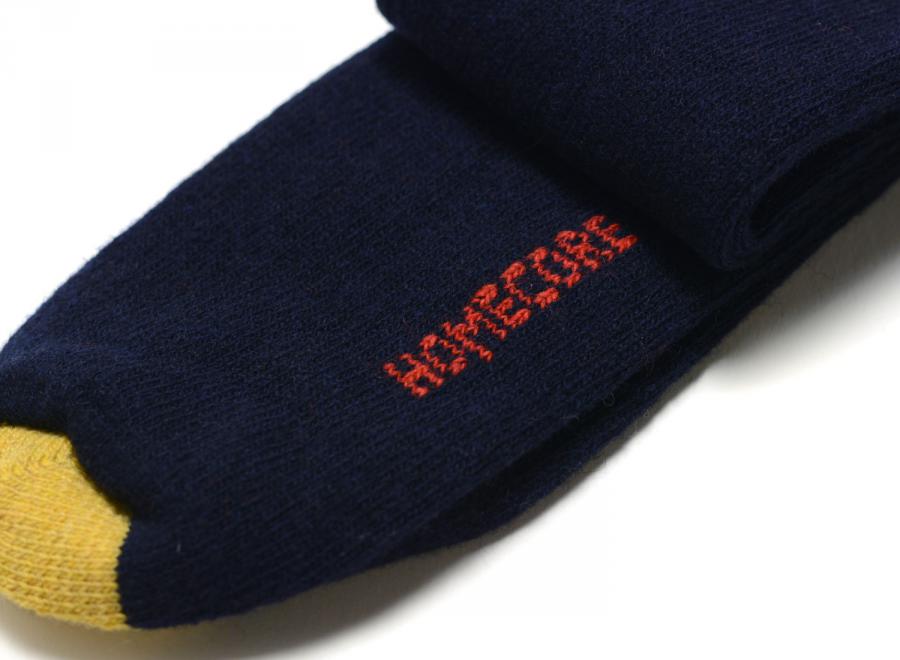 Homecore Lambswool Socks Harlequin Navy-Multi 1-206-704 - Homecore