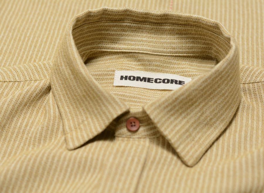 Homecore Shadow Speck Shirt Beige Stripes 1-206-304 - Homecore
