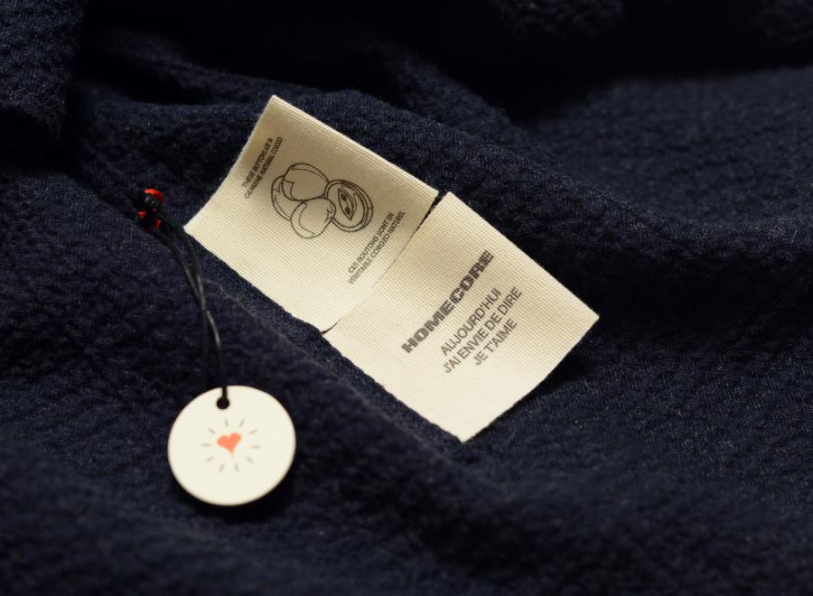 Homecore Tokyo Cheveer Shirt Navy 1-206-307 - Homecore