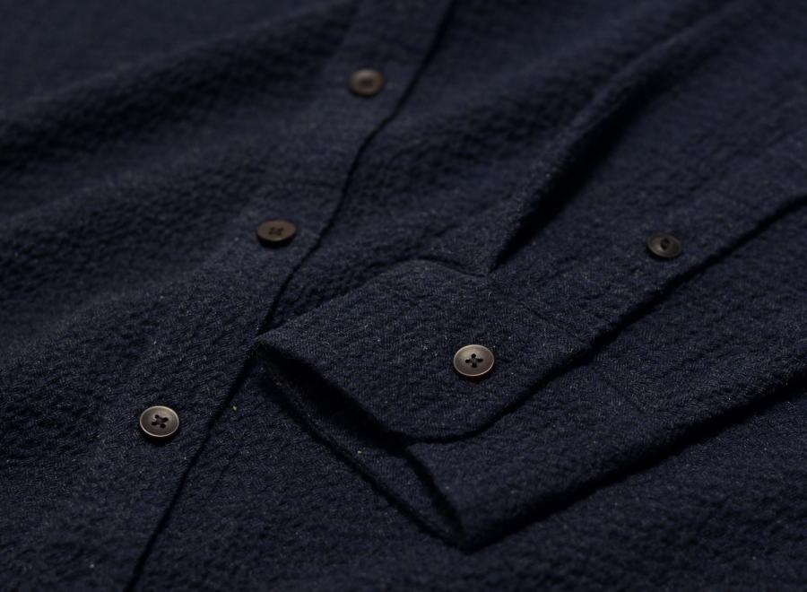 Homecore Tokyo Cheveer Shirt Navy 1-206-307 - Homecore