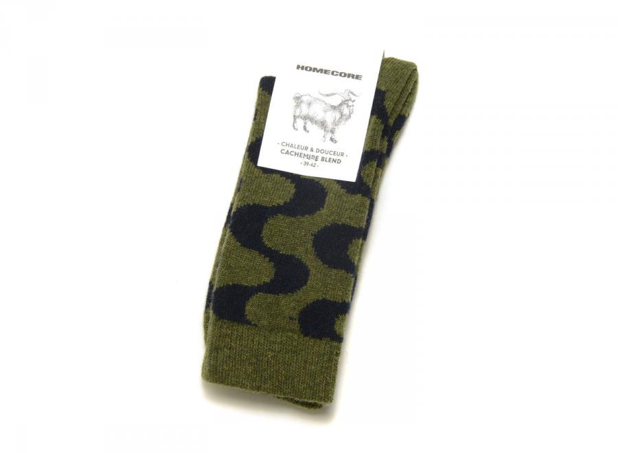 Homecore Waves Socks Agave-Navy 1-206-710 - Homecore