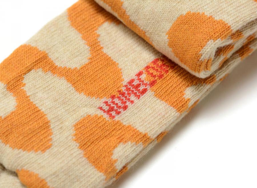 Homecore Waves Socks Orange-Cream 1-206-710 - Homecore