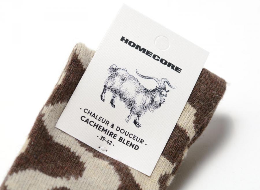 Homecore Waves Socks Sand-Cocoa 1-206-710 - Homecore
