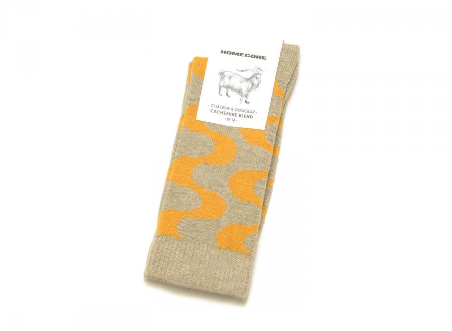 Homecore Waves Socks Sand-Honey 1-206-710 - Homecore