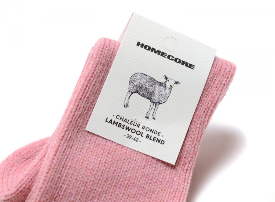 Homecore Wool Socks Rustic Dusty Pink 1-206-718 - Homecore