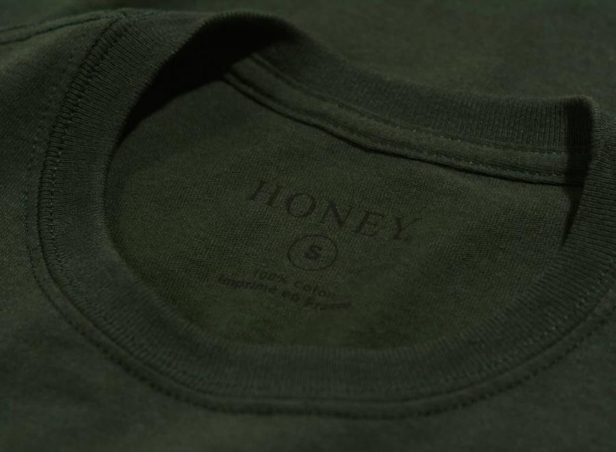 Honey Sequence Tee Green - Honey Skateshop