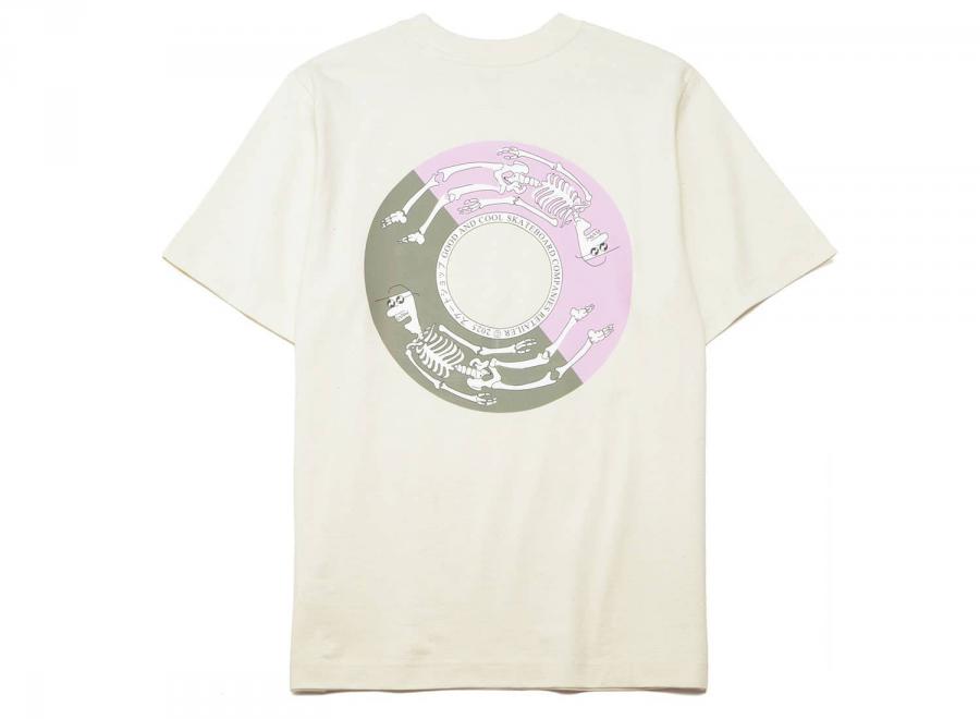 Honey Skateshop Skeleton Tshirt Natural - Honey Skateshop