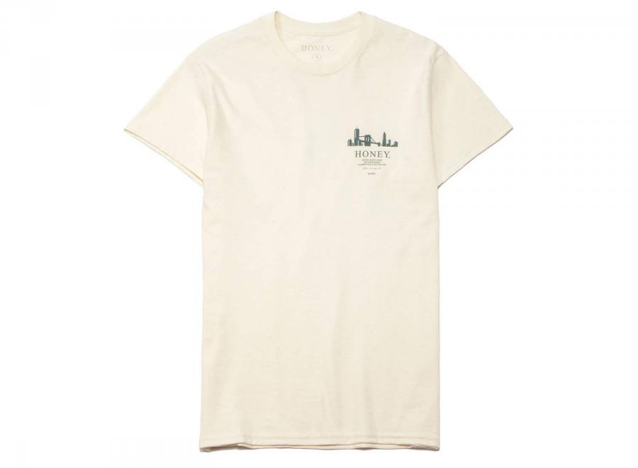 Honey Brooklyn Tee Ecru - Honey Skateshop
