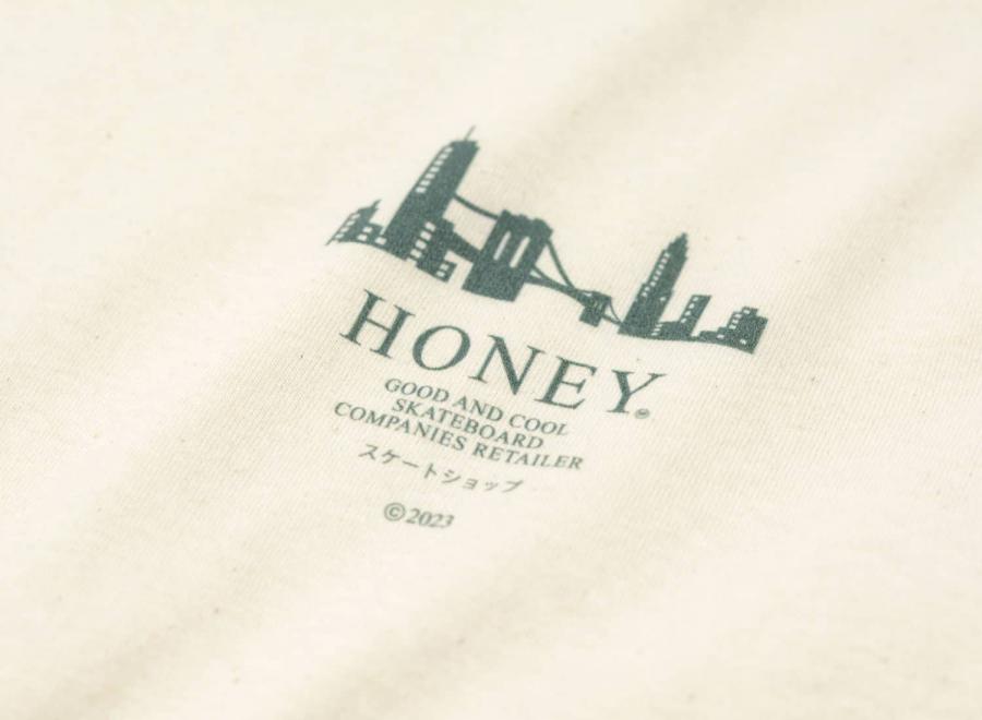 Honey Brooklyn Tee Ecru - Honey Skateshop