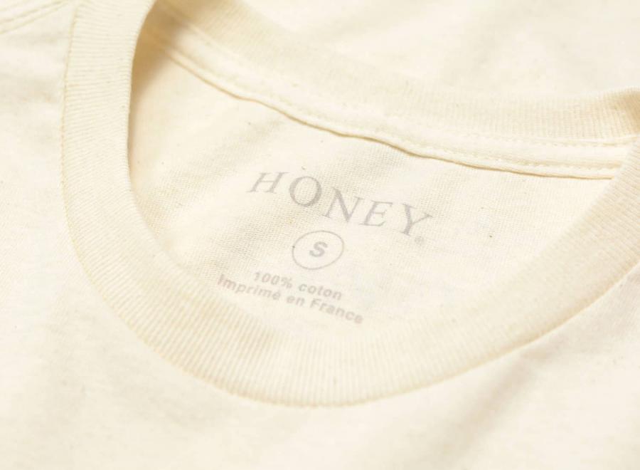Honey Brooklyn Tee Ecru - Honey Skateshop
