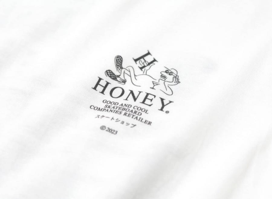 Honey Neighborhood Tee White - Honey Skateshop