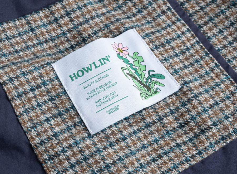 Howlin by Morrison Distant Jacket Check Lunar - Howlin By Morrison