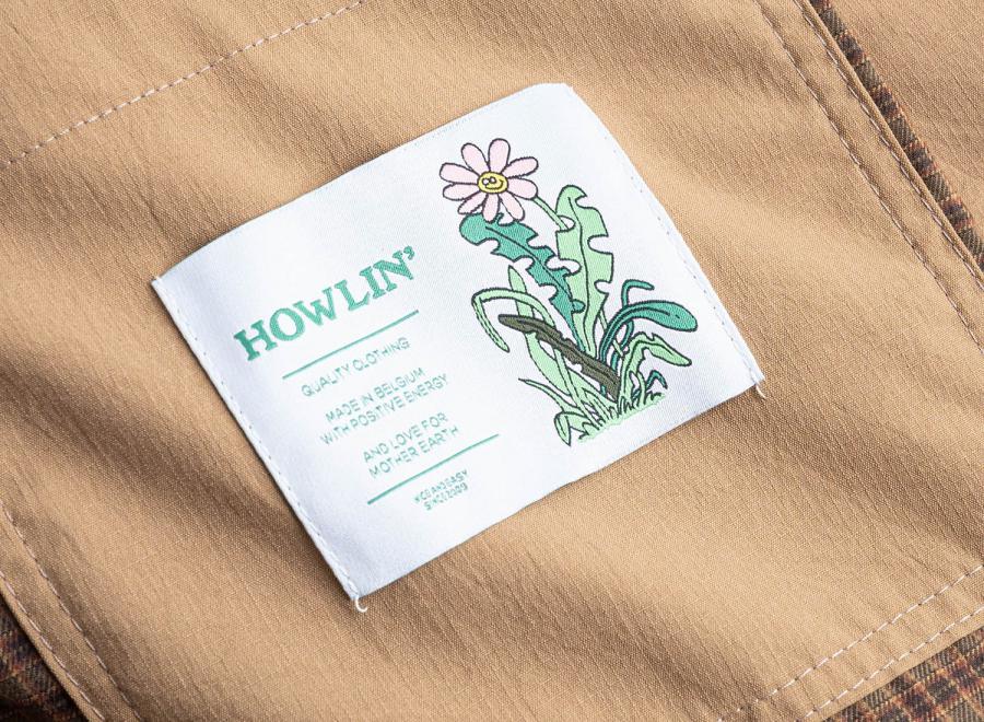 Howlin by Morrison Distant Jacket Ripstop Khaki - Howlin By Morrison