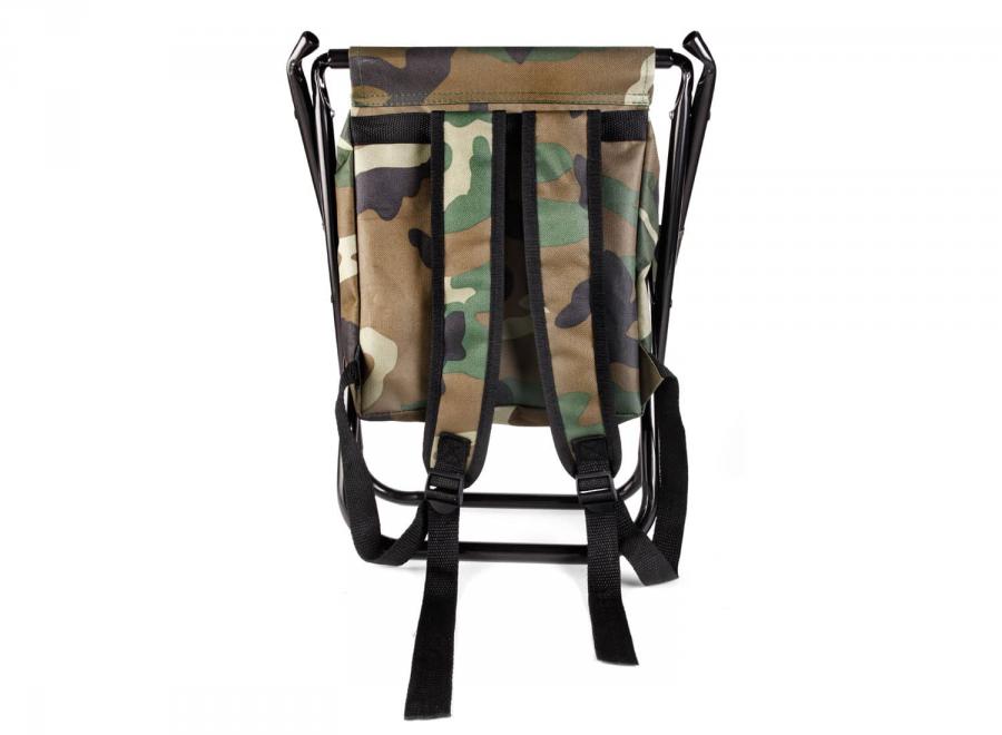 Kikkerland Camo Backpack Folding Stool - Kikkerland Design