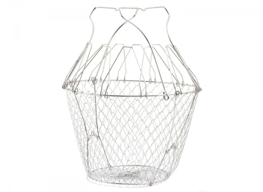 La Bonne Graine Panier Salade Pliant Inox - La Bonne Graine