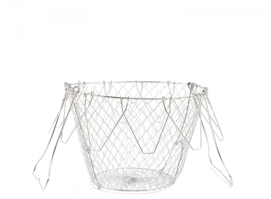 La Bonne Graine Panier Salade Pliant Inox - La Bonne Graine