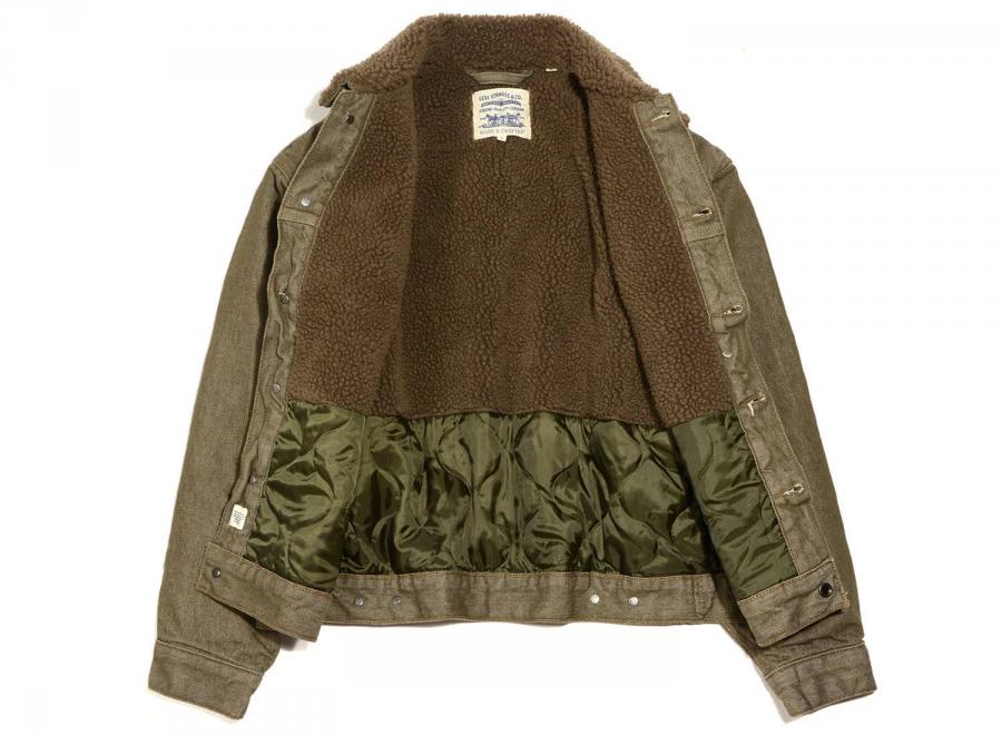 Levis® Made & Crafted® Oversized Type II Trucker Jacket Moss - Levi's® Made & Crafted®