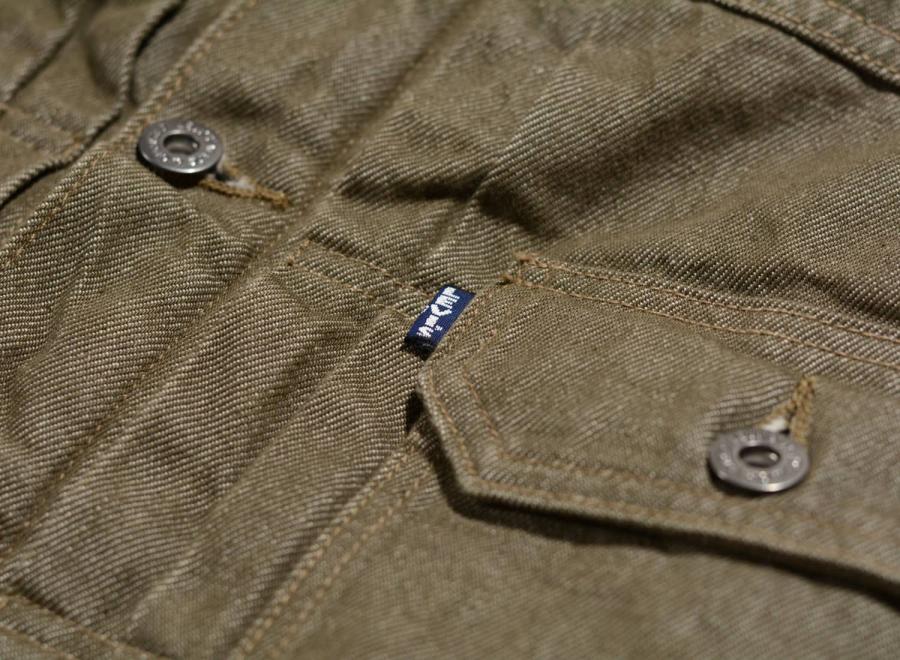 Levis® Made & Crafted® Oversized Type II Trucker Jacket Moss - Levi's® Made & Crafted®