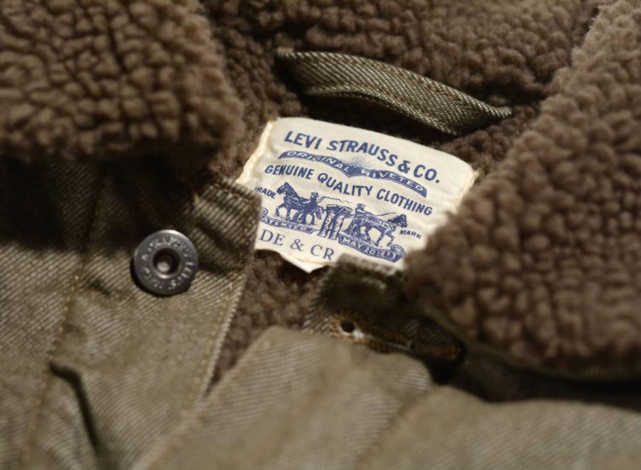 Levis® Made & Crafted® Oversized Type II Trucker Jacket Moss - Levi's® Made & Crafted®