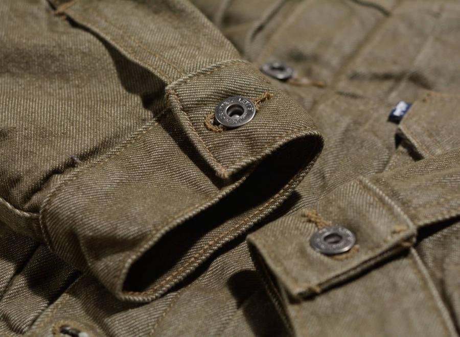 Levis® Made & Crafted® Oversized Type II Trucker Jacket Moss - Levi's® Made & Crafted®