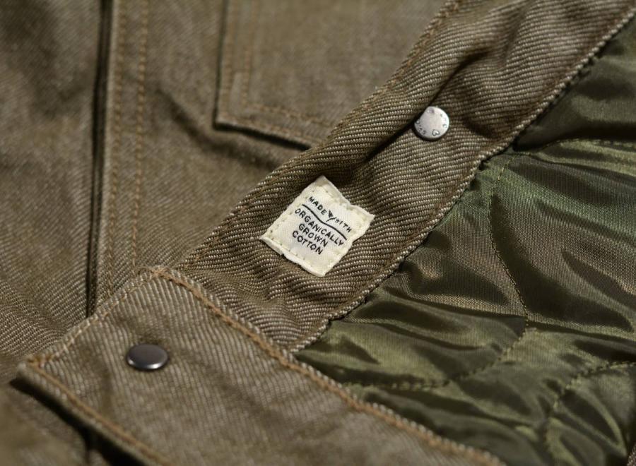 Levis® Made & Crafted® Oversized Type II Trucker Jacket Moss - Levi's® Made & Crafted®