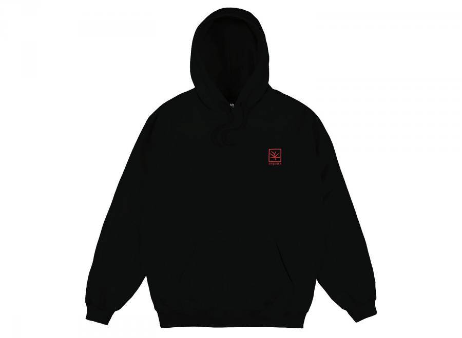 Magenta Bonsai Hoodie Black - Magenta