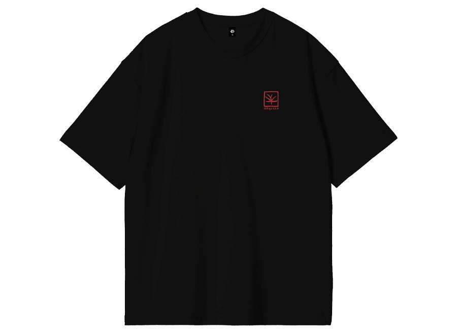 Magenta Bonsai Tee Black - Magenta