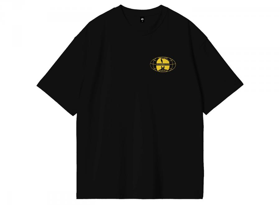 Magenta Shaolin Tee Black - Magenta