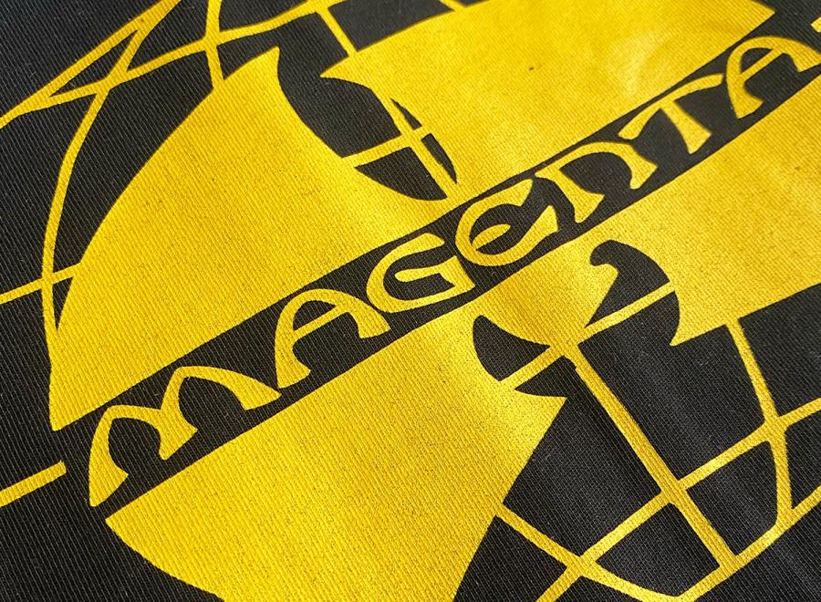 Magenta Shaolin Tee Black - Magenta