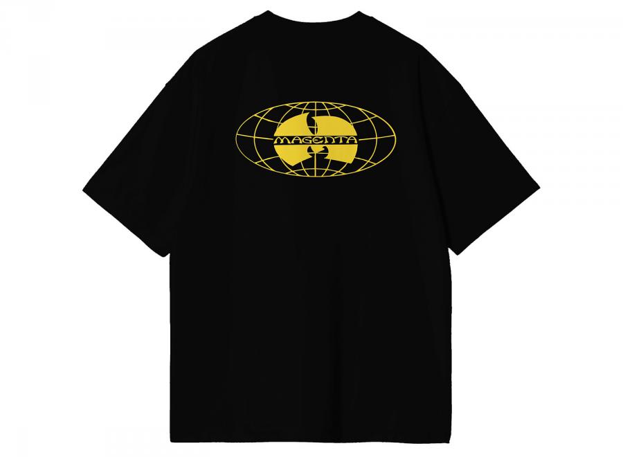 Magenta Shaolin Tee Black - Magenta