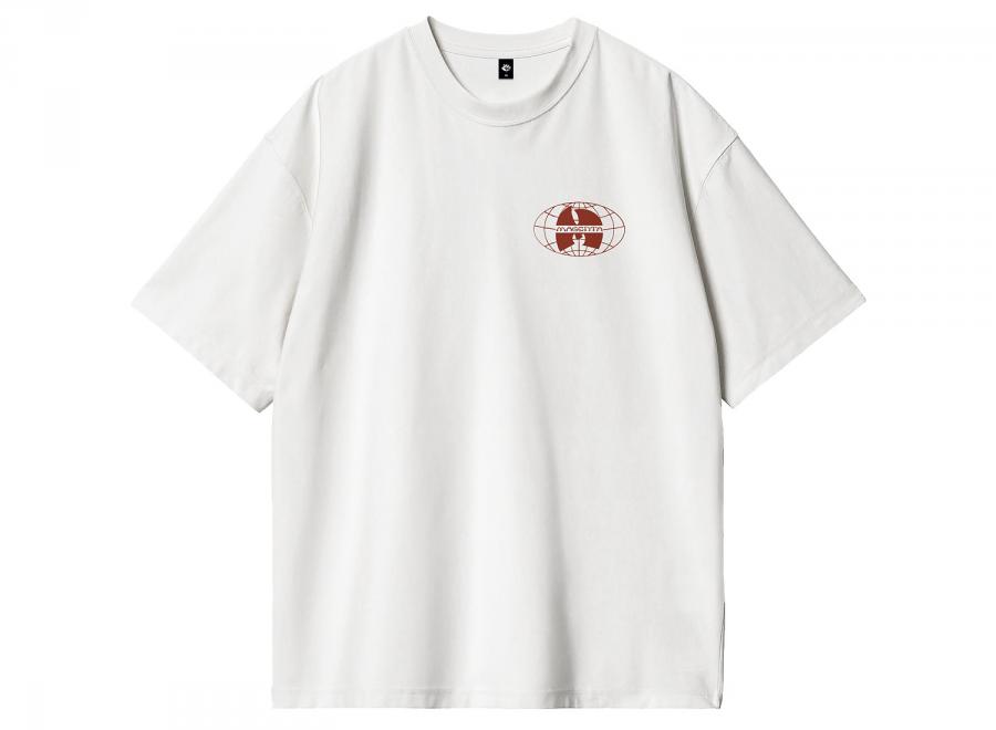 Magenta Shaolin Tee White - Magenta