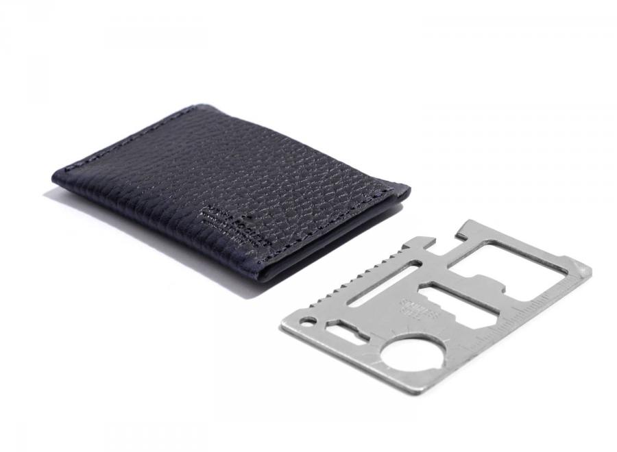 Men Society Leather Wallet Multi Tool - Men Society