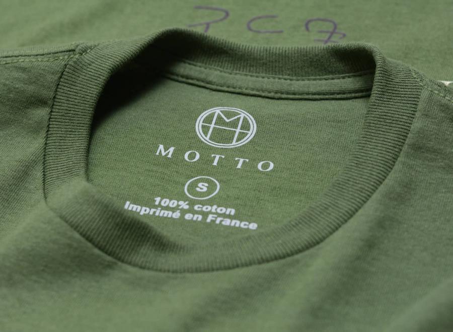 Motto Logo Tee Camo Military - Novoid Plus