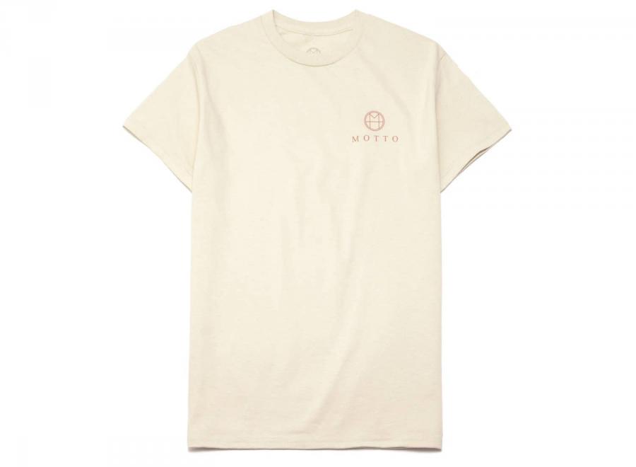 Motto Logo Tee Boy Sand - Novoid Plus