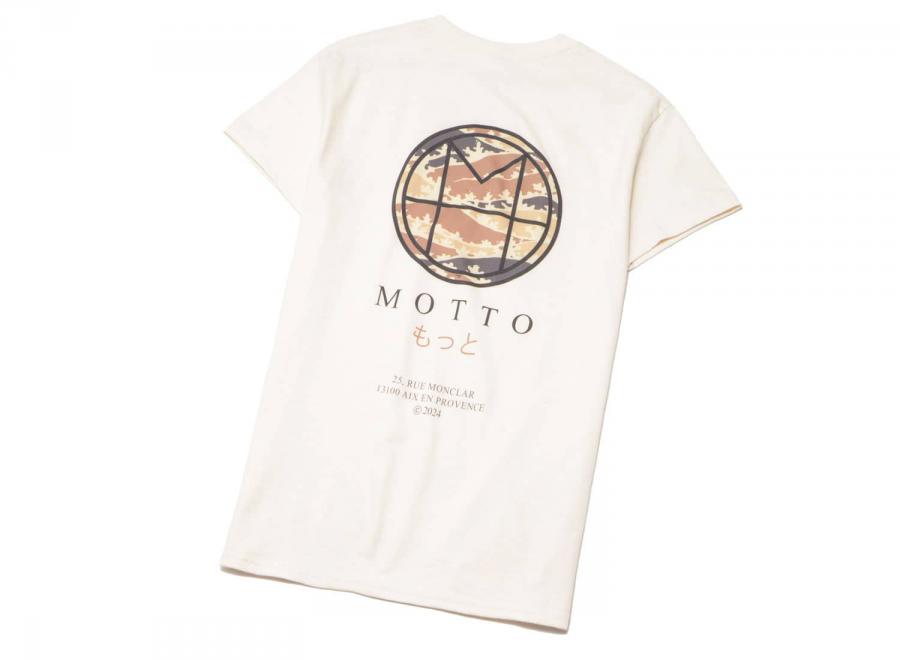 Motto Logo Tee Camo Natural - Novoid Plus