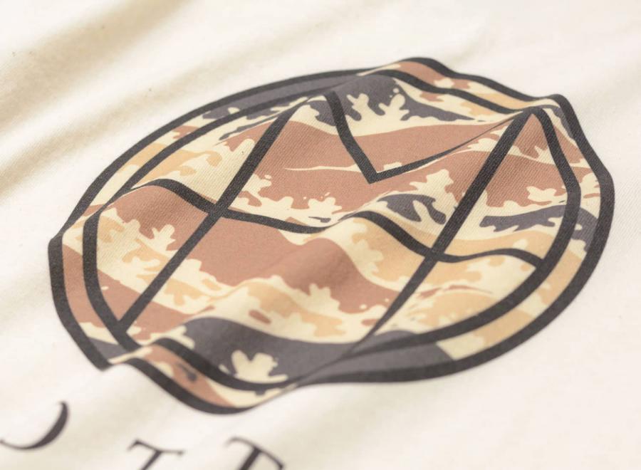Motto Logo Tee Camo Natural - Novoid Plus