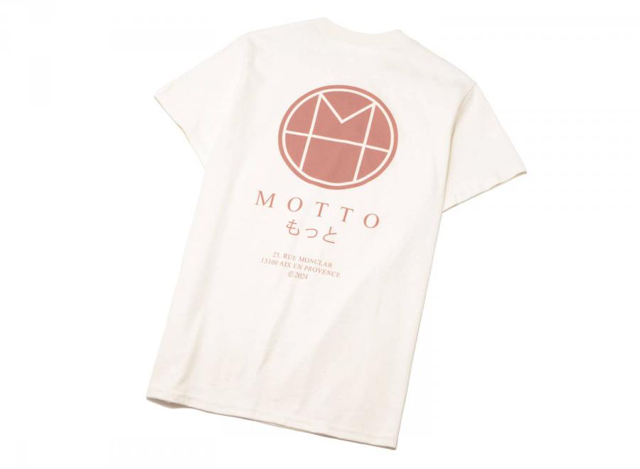 Motto Logo Tee Choco Natural - Novoid Plus