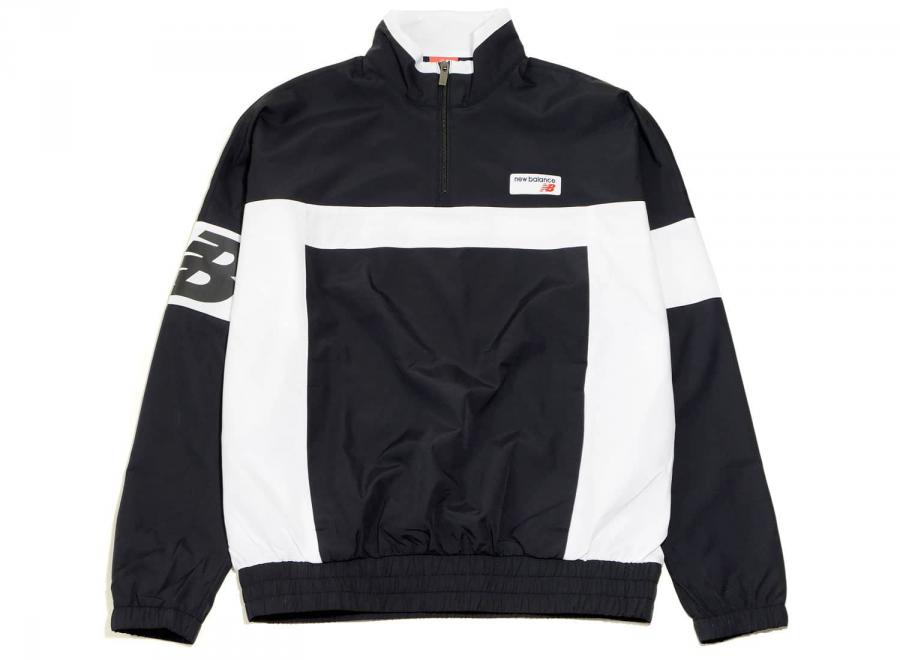 New Balance Athletics Windbreaker Pullover Black - New Balance
