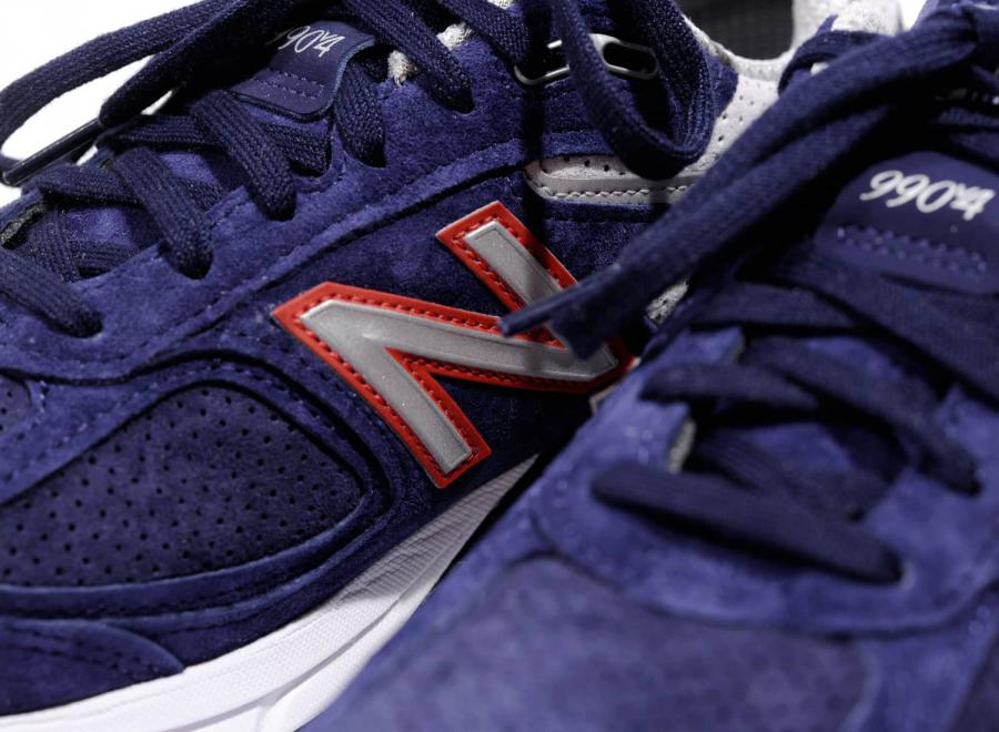 New Balance M990BR4 Pigment / Red - New Balance