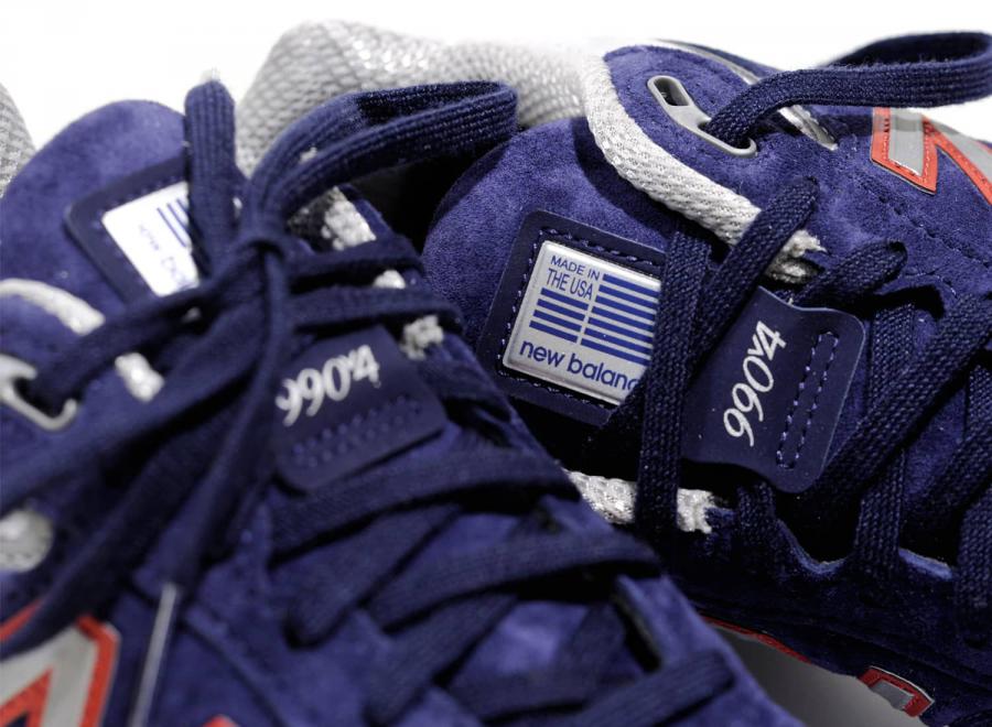 New Balance M990BR4 Pigment / Red - New Balance