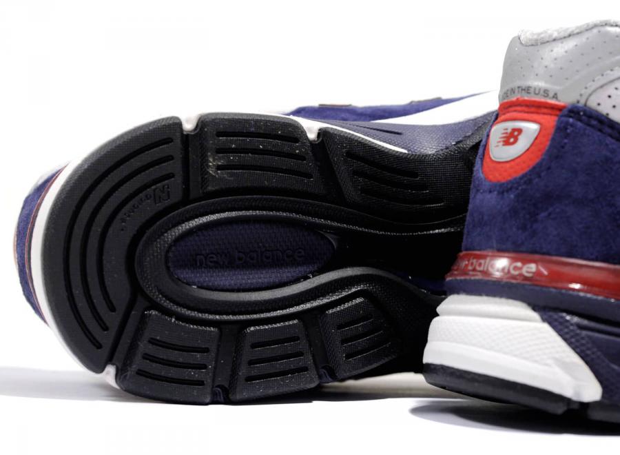 New Balance M990BR4 Pigment / Red - New Balance