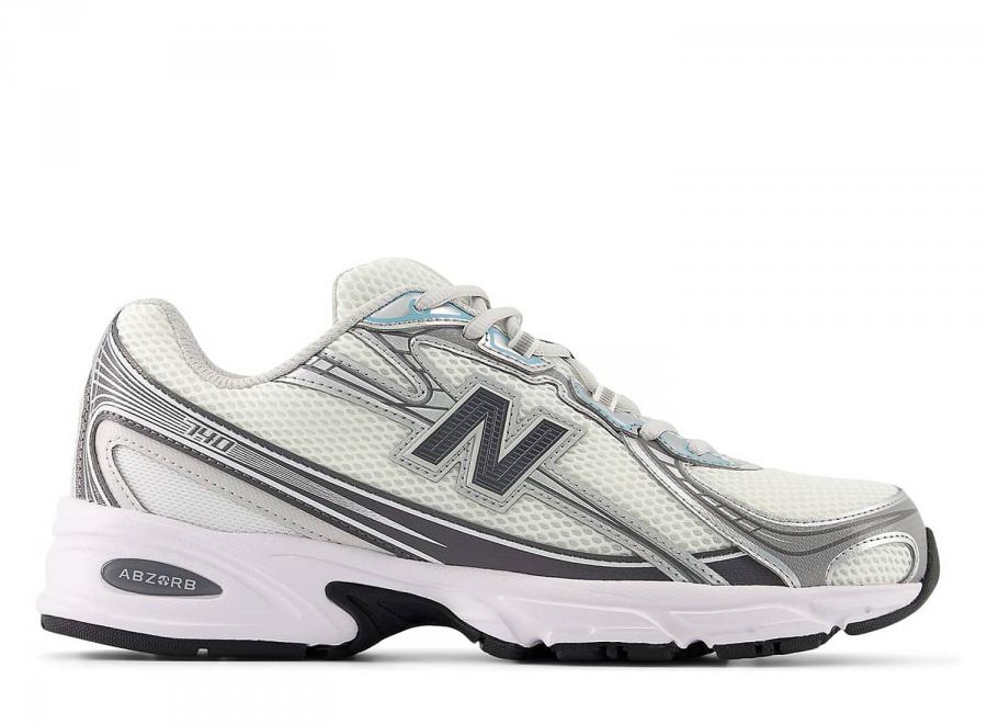 New Balance U7402Y9 White / Castlerock - New Balance