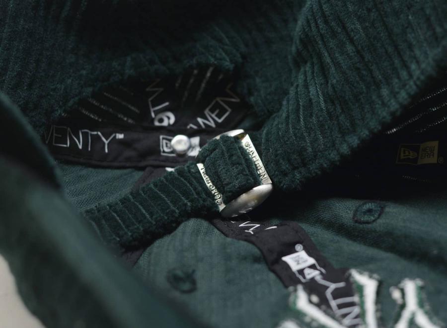 New Era 9TWENTY Wide Cord New York Yankees Dark Green 60424738 - New Era