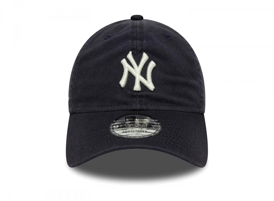New Era 9TWENTY New York Yankees Mlb Washed Script Navy 60771799 - New Era