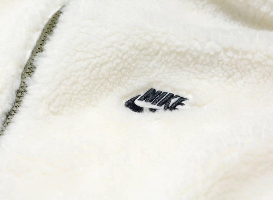 Nike Half Zip Winterized Anorak Sail / Medium Olive DQ4880-133 - Nike