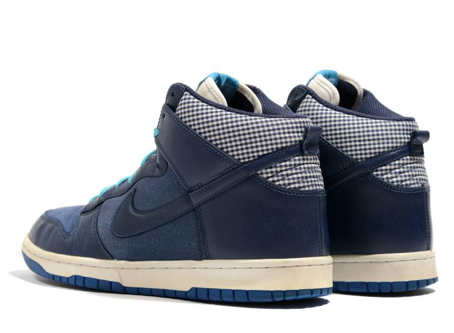 Vintage Nike Dunk High Navy 42.5 - Nike