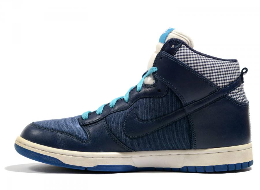 Vintage Nike Dunk High Navy 42.5 - Nike